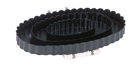 Скребок (скребница) для шкуры овальный, стальной